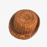 Rattan cap