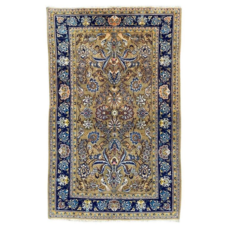 Mid-century Kashan carpet