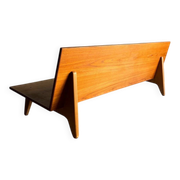 Teak daybed sofa by Gustaf Hiort Af Ornäs | Finland | 1950s