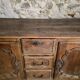 Grand oak buffet from the 18th century, Auvergne
