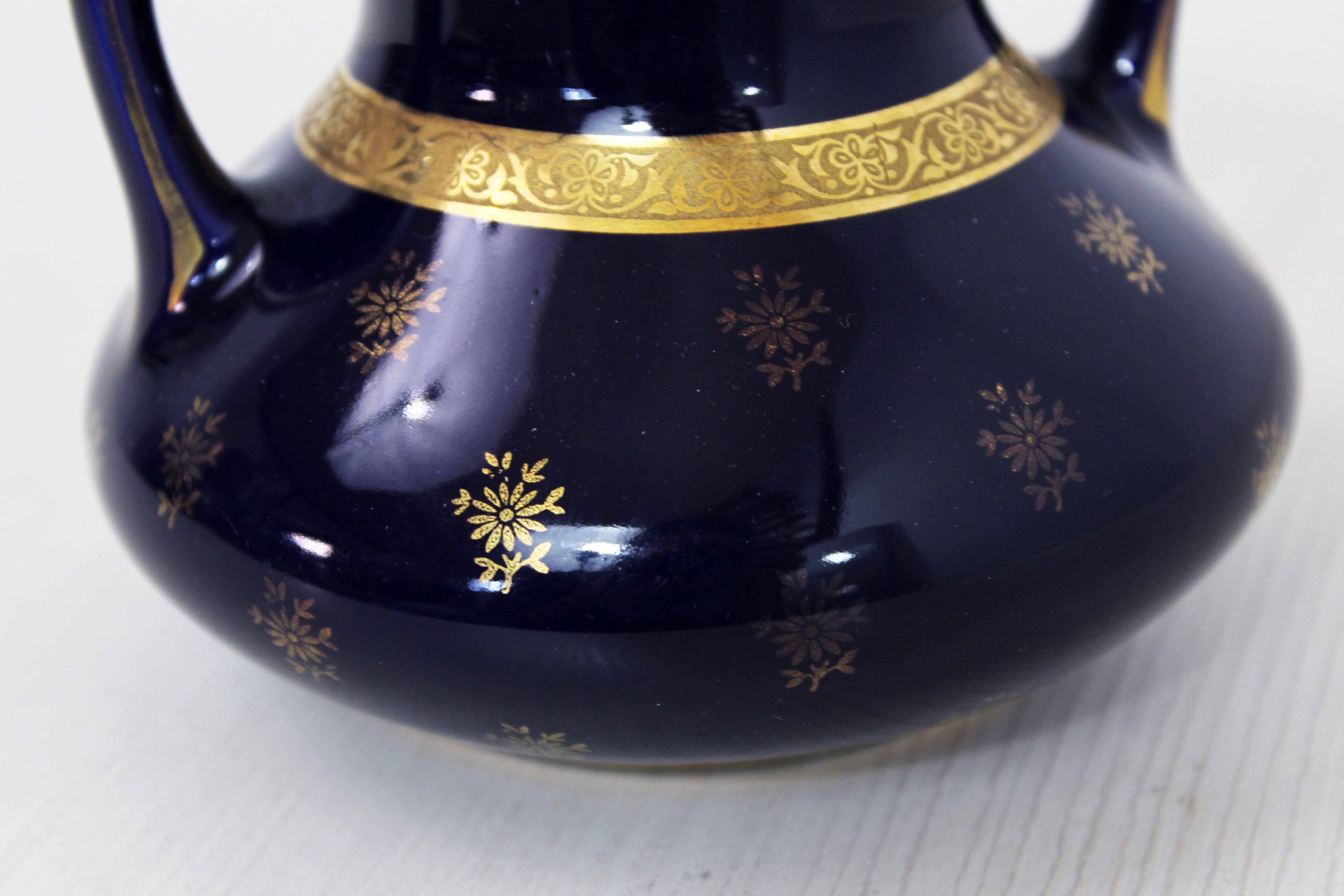 Limoges porcelain vase