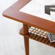Vintage teak ceramic coffee table Gemina Møbler