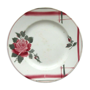 plat rond plat art déco