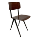 Vintage Marko holland industrial school chair 60's netherlands design