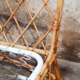 Vintage rattan bed
