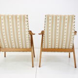 Paire de fauteuils du milieu du siècle des années 1960, Tchécoslovaquie