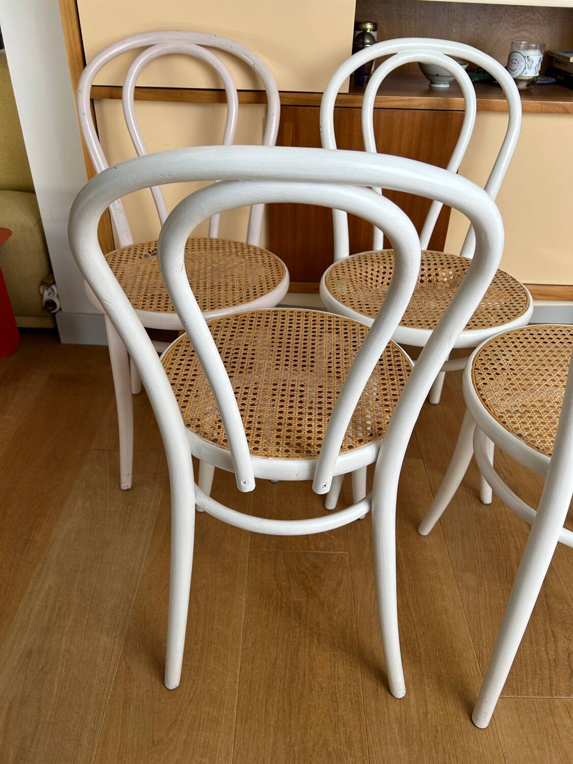 Set of 4 bistro chairs