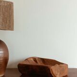 Empty wooden pocket