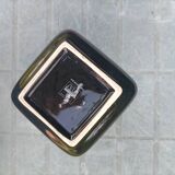 Black Cubic Vase