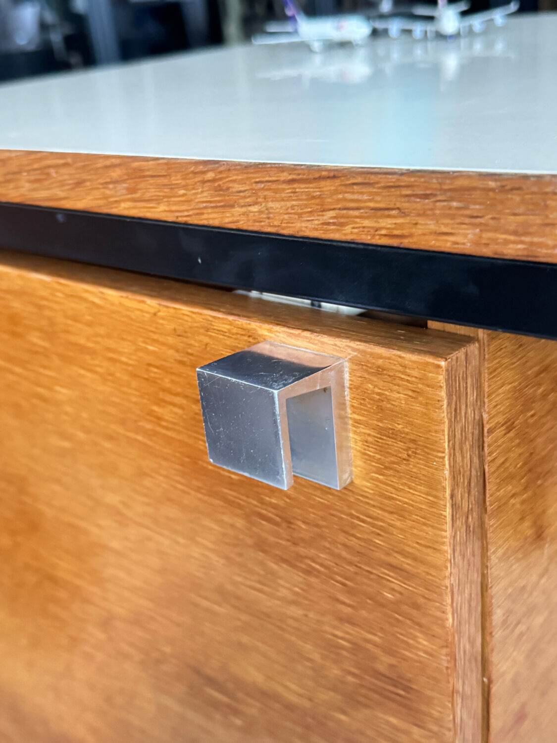 Vintage modernist children's desk