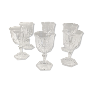 Lot de 6 verres à digestif en