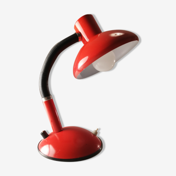 Lampe de bureau rouge