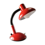 Red desk lamp