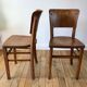 Paire de chaises bistrot Fischel début XXème