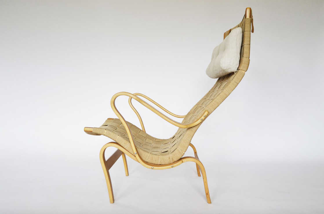 Fauteuil Pernilla par Bruno Mathsson pour Firma Karl Mathsson, 1976