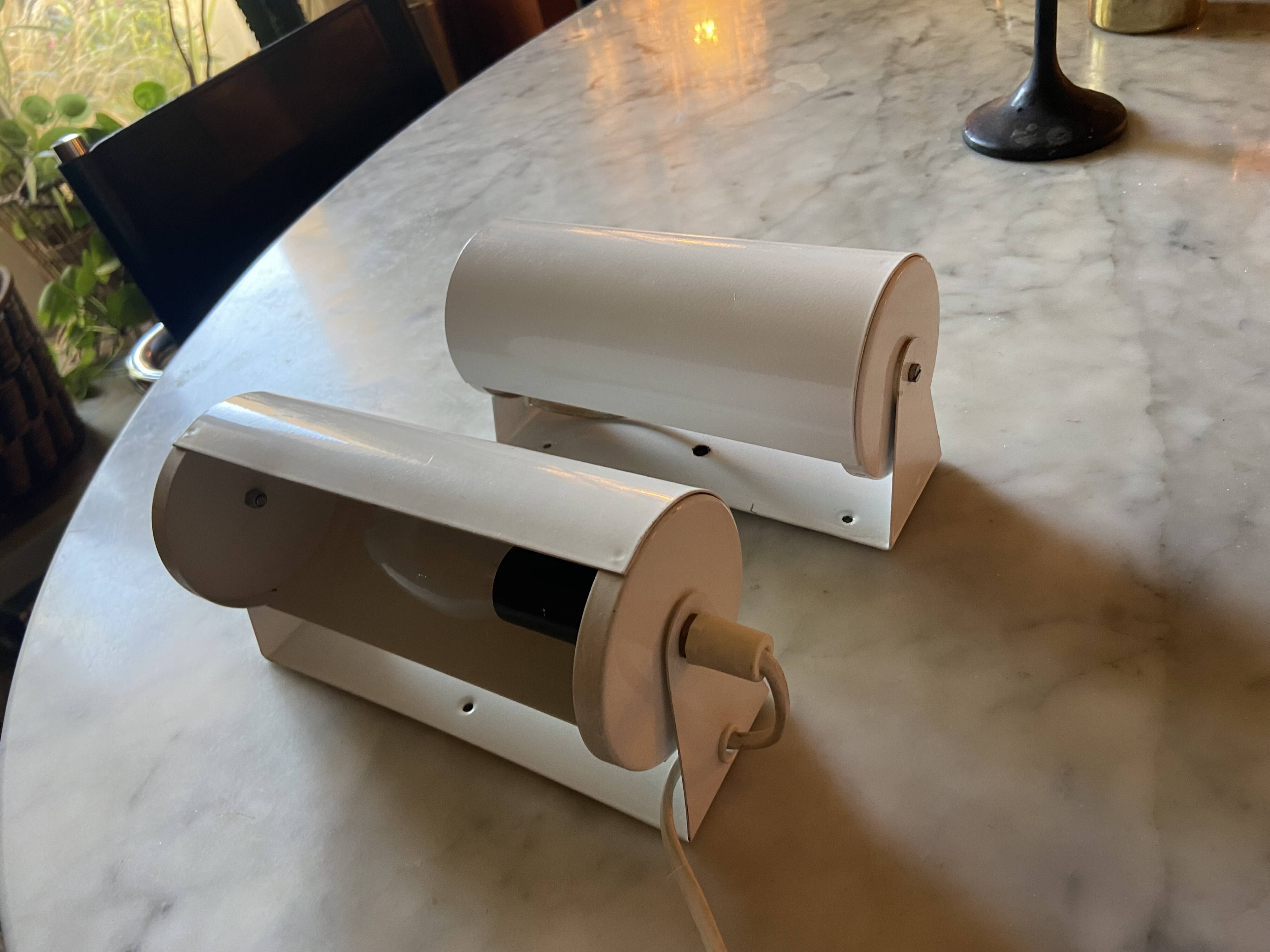 Pair of 80s Ikea wall lights