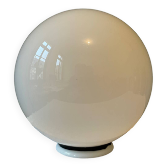 Globe boule opaline blanche 23 cm