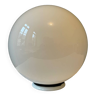 White opaline ball globe 23 cm