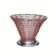 Vase cornet Art Déco, centre de table, vasque - verre soufflé & chrome 1930