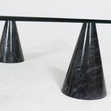 Massimo/Lella Vignelli. In the style of. Coffee table, marble, Italy, 1980s.