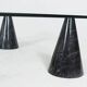 Massimo/Lella Vignelli. Dans le style de. Table basse, marbre, Italie, années 1980.