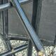 Set of 6 folding chairs, 70s design, 3 leather, 3 moleskin
