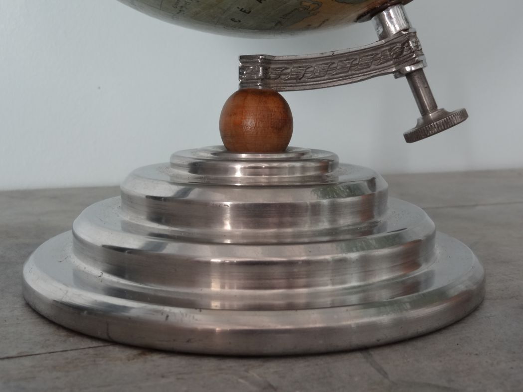 Globe Terrestrial Forest early twentieth, diam. 20 cm