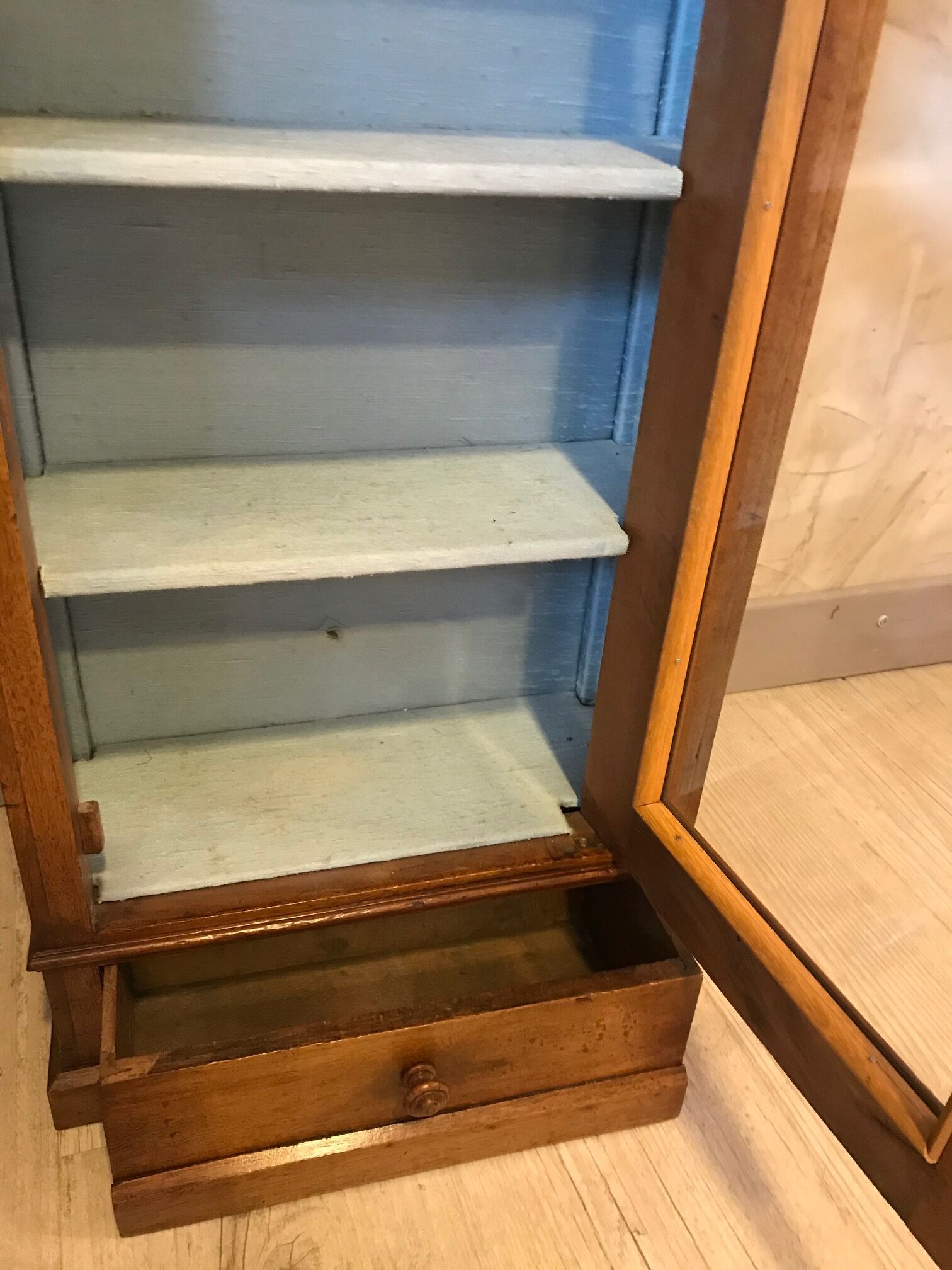Small wall display case