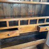 Meuble ancien de métier en bois massif