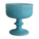 Cut in turquoise blue opaline