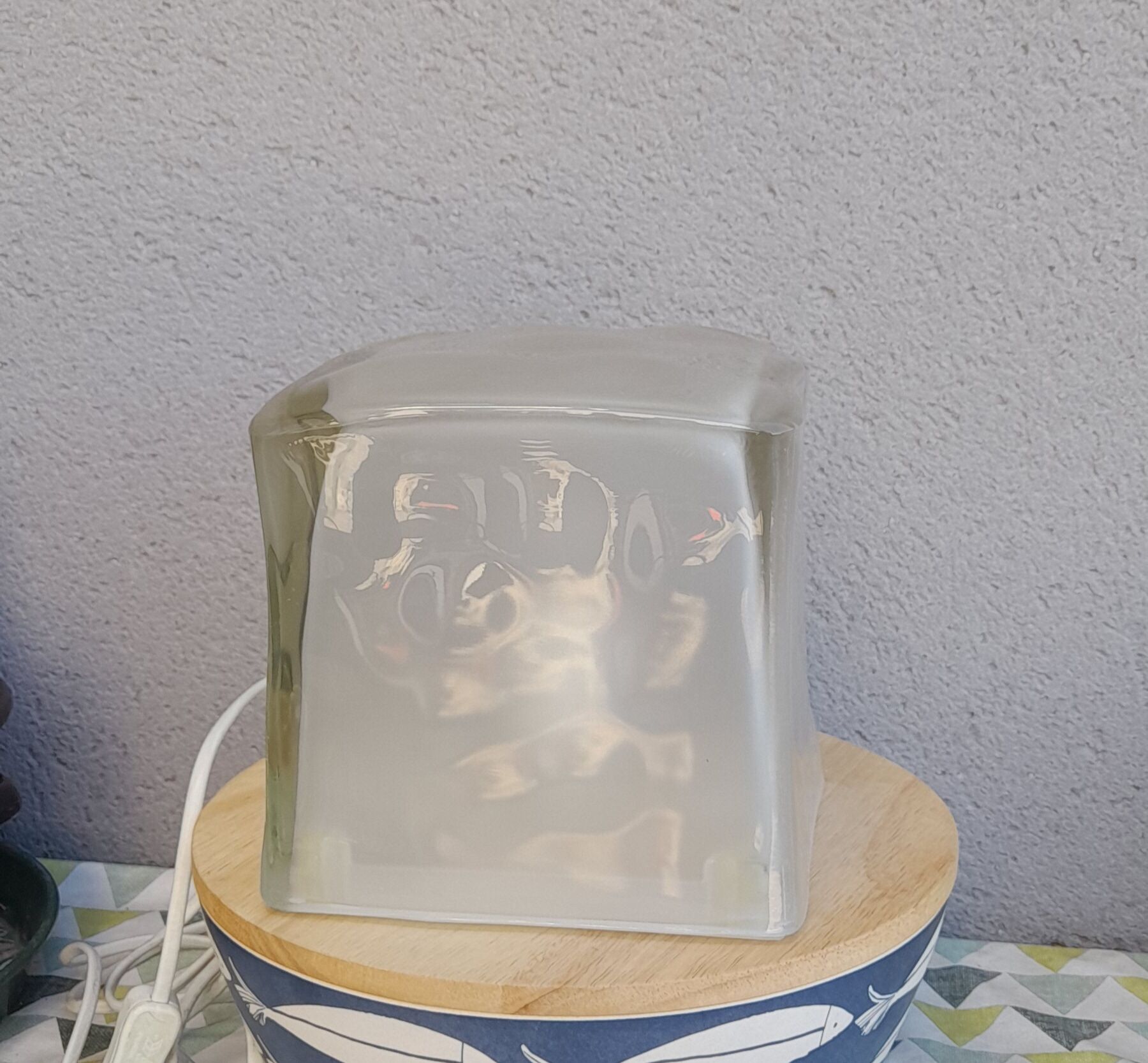Ice lamp,ice cube ikea 1980