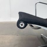 Set of aluminium chairs EA 124 Mid-Century by Charles & Ray Eames for Herman Miller, 1960s.