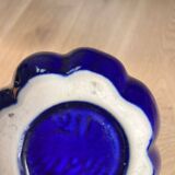 Alphonse blue ceramic sheep water pitcher