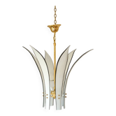 Lustre Vistosi Palms en verre de Murano, Italie, années 1970