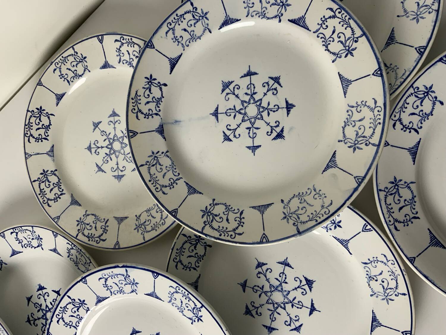 Ironstone Plates