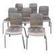 Lot de 7 chaises Ikea PS par Ehlen Johannson