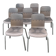 Lot de 7 chaises Ikea PS par Ehlen Johannson