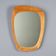 Vintage mirror Vittsjömöbel design Östen Kristiansson Sweden 1960s