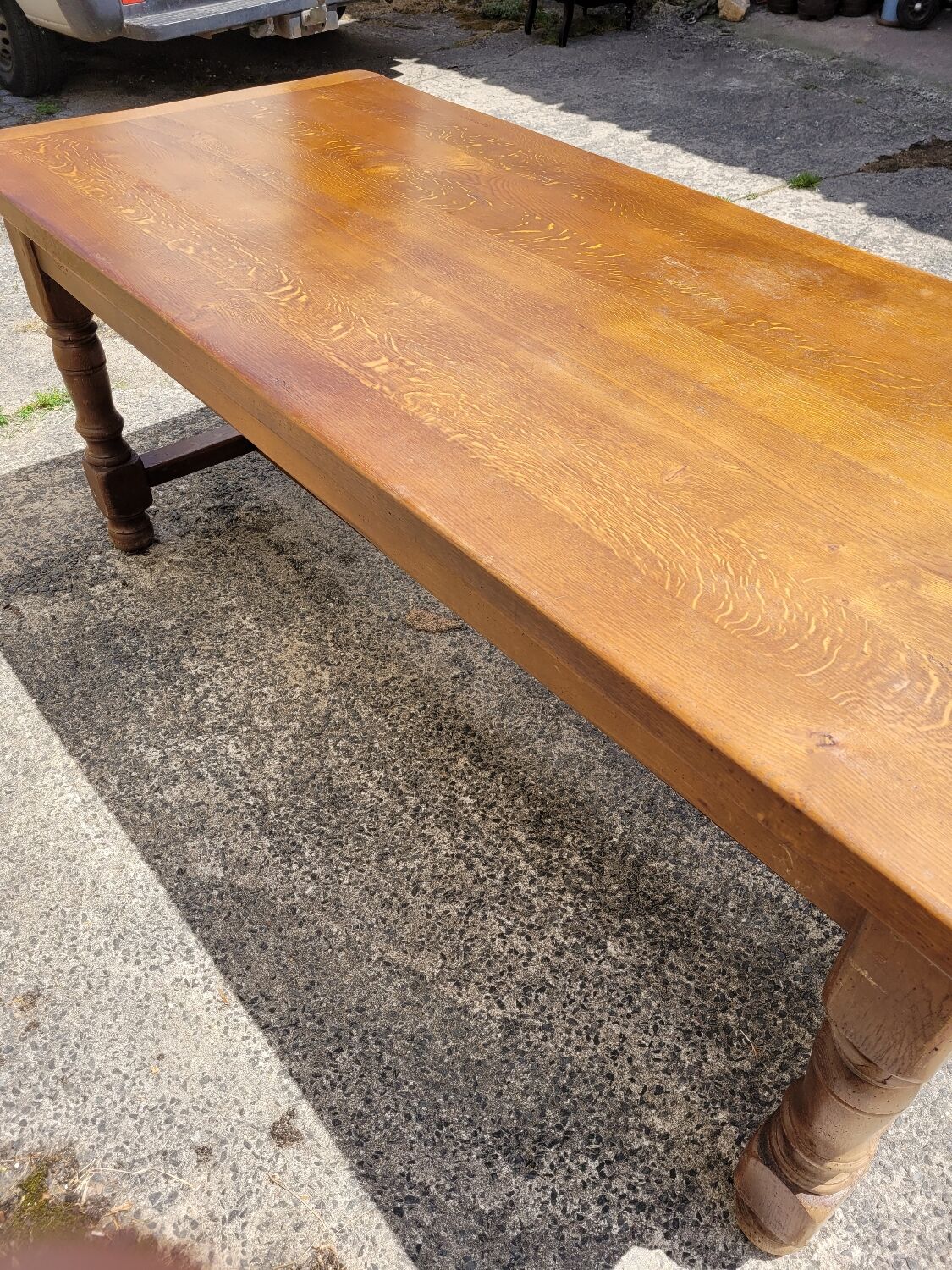 Wooden table 210 cm