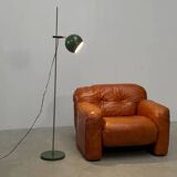 Green floor lamp by HKA Helsingin Kaasuvalo