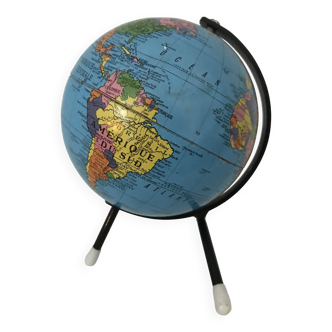 Small vintage globe 1960s