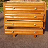 Vintage light wood dresser 1950