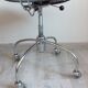 Chrome metal swivel chair industrial/vintage style 50s-60s