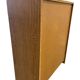 Vintage wooden shoe cabinet / drop-leaf furniture