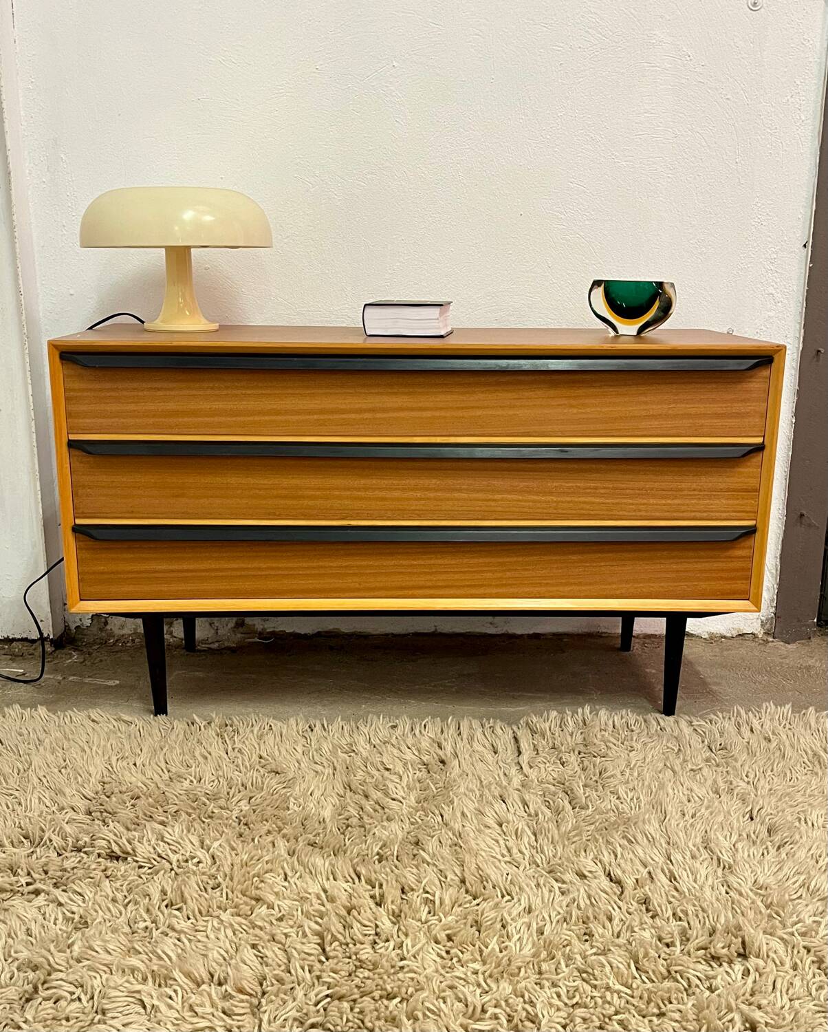 Vintage Scandinavian style chest of drawers