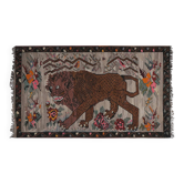 Tapis Kilim turc vintage tissé main