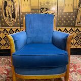Fauteuil / Bergère époque Art Déco restaurée