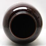 Red floor vase fat lava W-Germany '