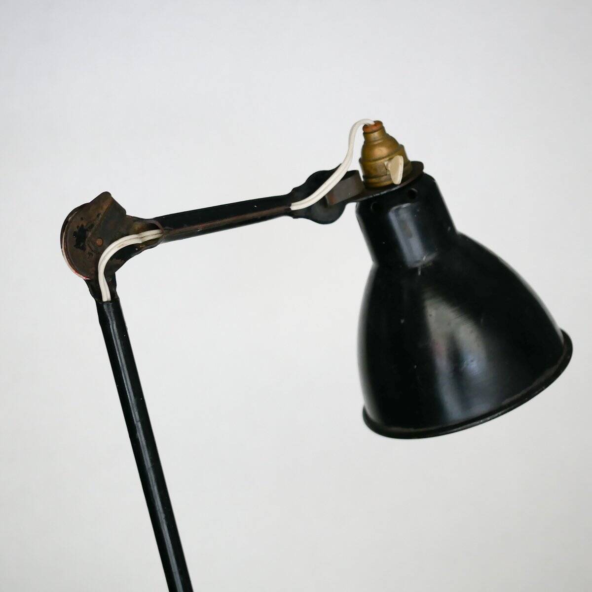 Industrial lamp no. 201 by Bernard-Albin Gras, France, 1930s