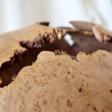 Mike Mahoney, Maple Burl Sculpture Vase, 28cm, Very Good Condition